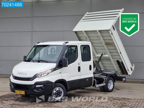 Iveco Daily 35C12 Kipper Dubbel Cabine Euro6 3500kg trekhaak, Auto's, Bestelwagens en Lichte vracht, Bedrijf, Te koop, Boordcomputer