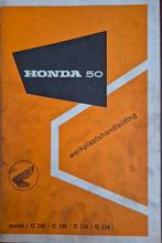 Honda c110 c100 werkplaatshandboek., Fietsen en Brommers, Handleidingen en Instructieboekjes, Ophalen of Verzenden, Zo goed als nieuw