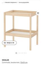 Verzorgingstafel Ikea, Kinderen en Baby's, Kinderkamer | Commodes en Kasten, Gebruikt, Ophalen of Verzenden