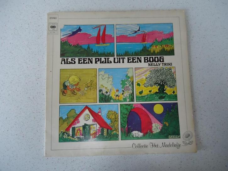 LP "Nelly Triki" Als Een Pijl Uit Een Boog anno 1978., Cd's en Dvd's, Vinyl | Nederlandstalig, Gebruikt, Overige genres, 12 inch