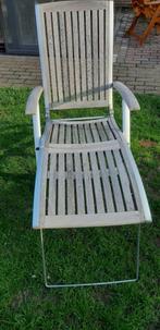 Tuinstoel, Jardin & Terrasse, Chaises longues, Enlèvement, Comme neuf, Aluminium