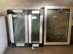 4 hoogwaardige kunststof raamkozijnen, Kunststof, Raamkozijn, Nieuw, Inclusief glas
