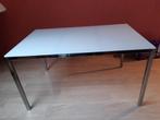 Moderne eettafel Ikea, Huis en Inrichting, Ophalen, Gebruikt, 100 tot 150 cm, 50 tot 100 cm