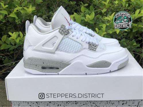 White Oreo Air Jordan 4 | Nieuw | Maat 35 t/m 47, Kleding | Dames, Schoenen, Nieuw, Sneakers, Wit, Verzenden