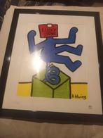 Keith haring genummerde litho, Antiquités & Art, Art | Lithographies & Sérigraphies, Enlèvement