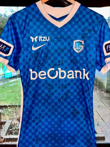 KRC Genk shirt getekend beschikbaar voor biedingen