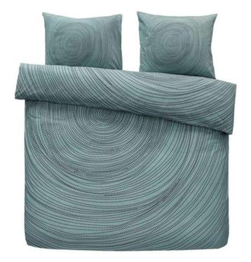 Housse de couette & taies vert bleu 240 x 200 / 220 beschikbaar voor biedingen