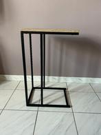 bijzettafeltje, Maison & Meubles, Moins de 55 cm, Comme neuf, Enlèvement, Métal ou Aluminium