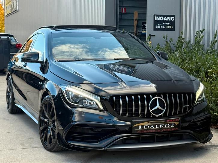 Mercedes CLA 45•2017•Pano•Mercedes Onderhouden•Facelift!, Auto's, Mercedes-Benz, Bedrijf, Te koop, CLA, 360° camera, 4x4, Aangepast voor mindervaliden