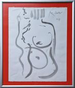 Rob Scholte - Inkt op papier: Vrouwelijk naakt (2007), Antiek en Kunst, Ophalen