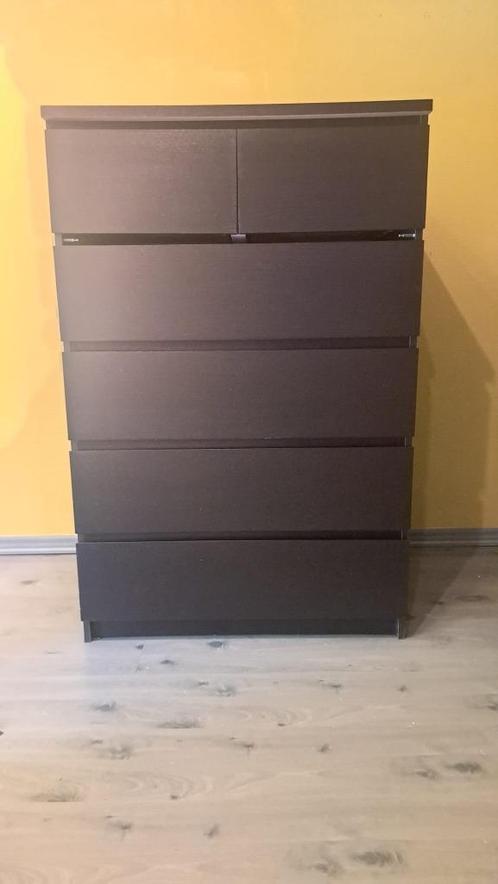 IKEA MALM ladekast 6 lades, Huis en Inrichting, Kasten | Ladekasten, Gebruikt, 100 tot 150 cm, 50 tot 100 cm, Minder dan 25 cm