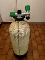 Duikfles 15 liter dubbele din kraan nitrox gekeurd en gevuld, Enlèvement, Comme neuf, Bouteille de plongée