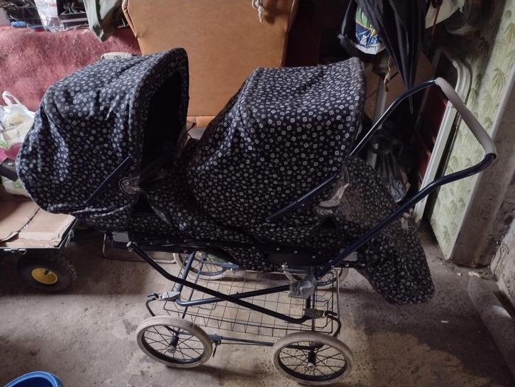 Landau/Poussette double Bébé Confort pour jumeaux, Kinderen en Baby's, Kinderwagens en Combinaties, Gebruikt, Kinderwagen, Overige merken
