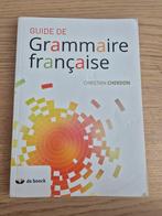 Gids voor Franse grammatica - De Boeck, Boeken, Studieboeken en Cursussen, Zo goed als nieuw
