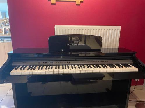 Hemingway Piano, Muziek en Instrumenten, Piano's, Nieuw, Piano, Zwart, Digitaal, Ophalen