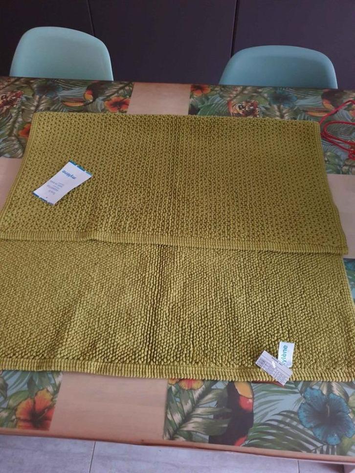 Mylene home & interieur badlinnen badmat NIEUW, Huis en Inrichting, Badkamer | Badtextiel en Accessoires, Nieuw, Badmat, Oranje