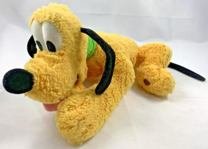 Disney Pluto pluche knuffel 35 cm origineel, Kinderen en Baby's, Speelgoed | Knuffels en Pluche, Zo goed als nieuw, Verzenden