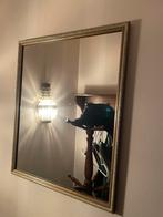 Miroir vintage avec cadre de caractère - pièce unique en or, Enlèvement ou Envoi, Comme neuf