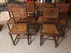 6 chaises cannées, Ophalen