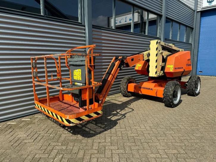 JLG 340AJ Hoogwerker Knikarmhoogwerker (bj 2012), Zakelijke goederen, Machines en Bouw | Liften, Steigers en Ladders