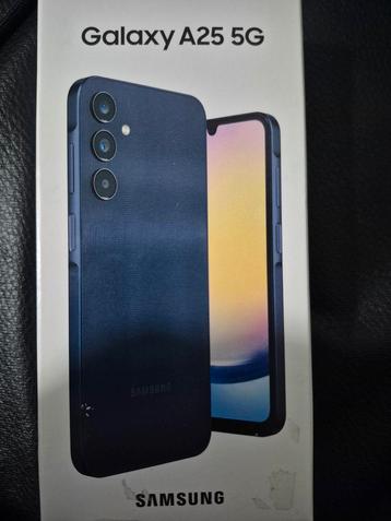 Samsung Galaxy A25 5G NIEUW, 2 JAAR GARANTIE - GESLOTEN DOOS beschikbaar voor biedingen