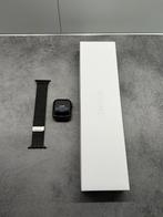 Apple Watch Series 7 Roestvrij staal grafiet 45 mm (2022), Ophalen, Zwart, IOS, Zo goed als nieuw