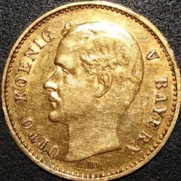 Goud - Duits Keizerrijk - Bayern - 10 Mark - Otto 190381 beschikbaar voor biedingen