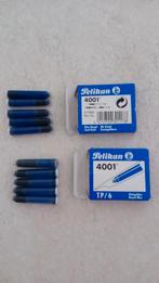 Pelikan 4001 blauwe inktpatronen, Ophalen of Verzenden, Nieuw