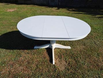 Uitschuifbaar Eettafel - Ikea - Ingatorp  beschikbaar voor biedingen