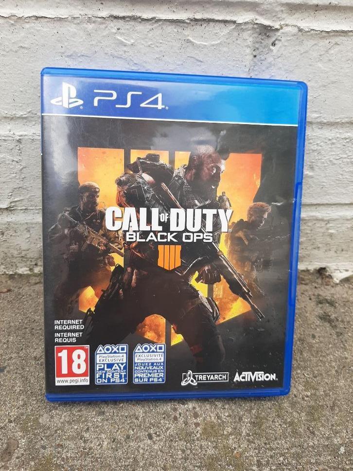 PS4 Call of Duty: Black Ops 4, Games en Spelcomputers, Games | Sony PlayStation 4, Gebruikt, Ophalen of Verzenden