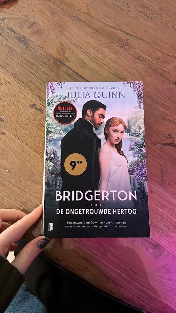 Julia Quinn - De ongetrouwde hertog Bridgerton, Boeken, Literatuur, Ophalen of Verzenden