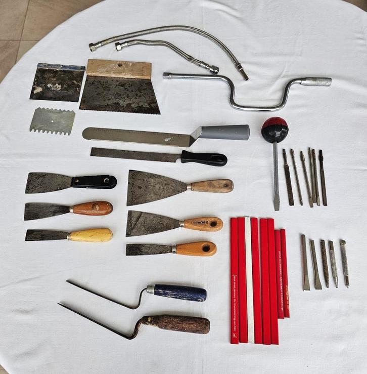 Veel gereedschap, Doe-het-zelf en Bouw, Gereedschap | Handgereedschap, Gebruikt, Ophalen of Verzenden