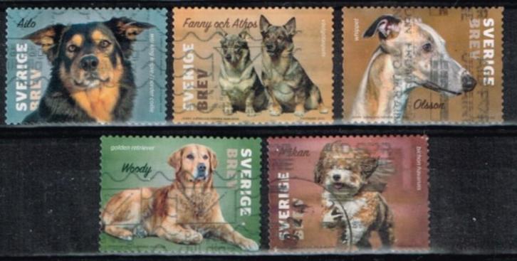 Postzegels uit Zweden - K 4743 - honden, Postzegels en Munten, Postzegels | Europa | Scandinavië, Gestempeld, Zweden, Verzenden