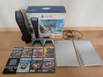 ps5(didc ed.) met 2TB ssd, spellen, 2 controllers en platen, Ophalen, Zo goed als nieuw, Playstation 5