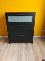 Ladekast Brimnes Ikea, Huis en Inrichting, Kasten | Ladekasten, Ophalen, 50 tot 100 cm, Zo goed als nieuw, 3 of 4 laden