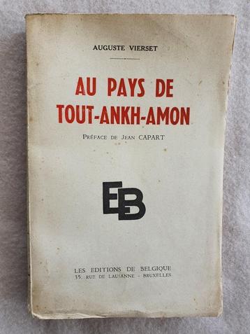 Au pays de Tout-Ankh-Amon - Auguste Vierset 1941 Impr; Belge, Envoi, Utilisé, Auguste Vierset, Afrique
