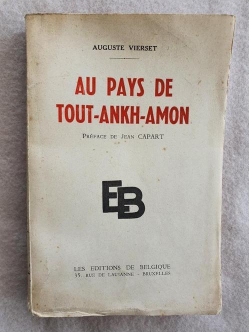 Au pays de Tout-Ankh-Amon - Auguste Vierset 1941 Impr; Belg., Boeken, Reisverhalen, Gelezen, Afrika, Verzenden