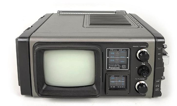 National Panasonic TR-5010S - TV & Radio, Audio, Tv en Foto, Vintage Televisies, Zo goed als nieuw, Minder dan 40 cm, Panasonic