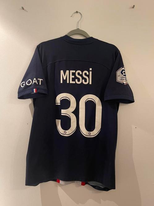 Paris saint germain thuisshirt 2022/23 lionel messi #30, Sport en Fitness, Voetbal, Gebruikt, Shirt, Maat S, Verzenden