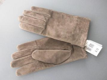 Handschoenen van 100% LEER Maat: 7,5 in bruin NIEUW beschikbaar voor biedingen