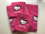Handdoekenset van Hello Kitty, Handdoek, Roze, Zo goed als nieuw, Ophalen