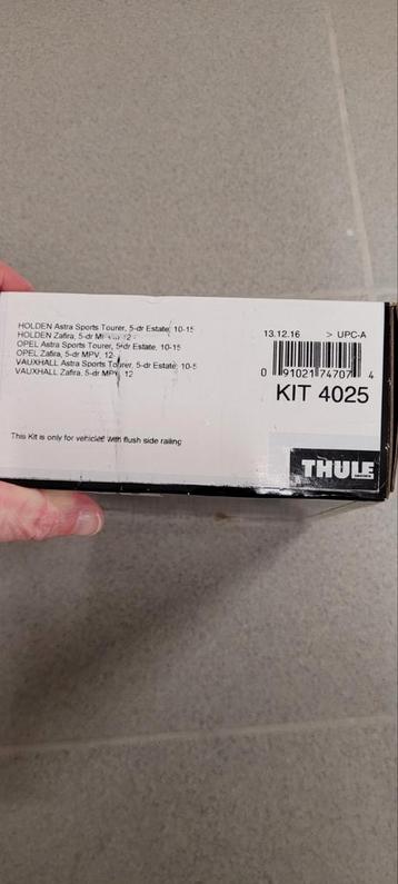 Thule Bevestigingsset Kit 4025 beschikbaar voor biedingen