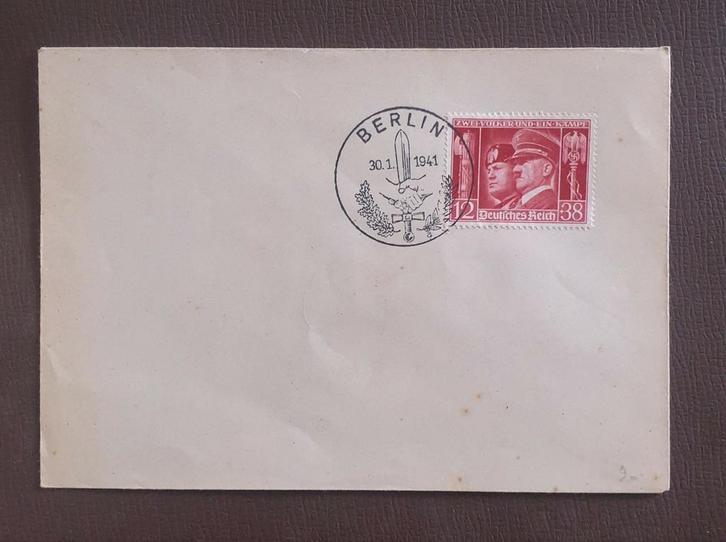 Origineel omslag Nazi Duitsland, Postzegels en Munten, Postzegels | Europa | Duitsland, Ophalen of Verzenden