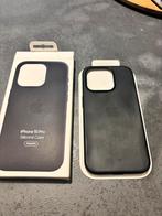 iPhone 15 pro silicone case black, Ophalen of Verzenden