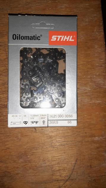ketting voor Stihl kettingzaag beschikbaar voor biedingen