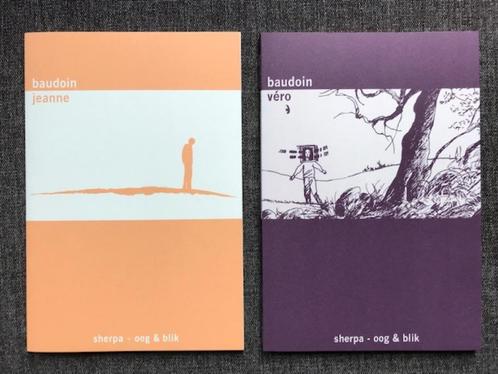 Baudoin LUXE Jeanne + Vero Sherpa, Boeken, Stripverhalen, Nieuw, Meerdere stripboeken, Ophalen of Verzenden