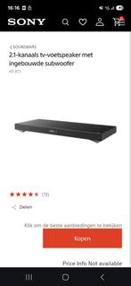 Sony HT-XT1 Soundbar 2:1, Audio, Tv en Foto, Soundbars, Ophalen of Verzenden, Gebruikt