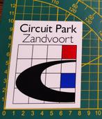Sticker Circuit Zandvoort park, Ophalen of Verzenden