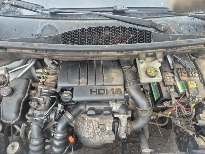 Motor van een Citroen Berlingo, Auto-onderdelen, Motor en Toebehoren, Citroën, Gebruikt, 3 maanden garantie, Ophalen of Verzenden