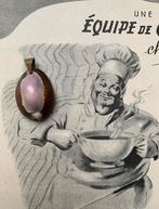 Hanger paarse kauri schelp, geluksbrenger, Gebruikt, Overige voorstellingen, Paars, Ophalen of Verzenden